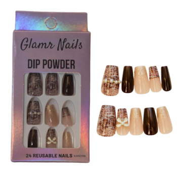 Vintage Glam Press On Nails