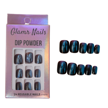 Galaxy Chrome Press-On Nails