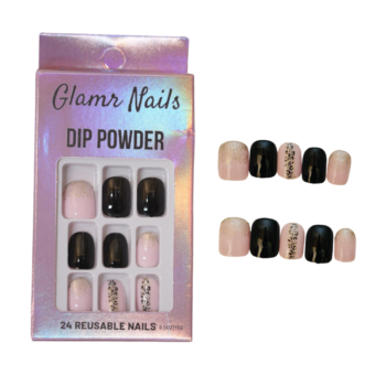 Elegant Noir Press-On Nails